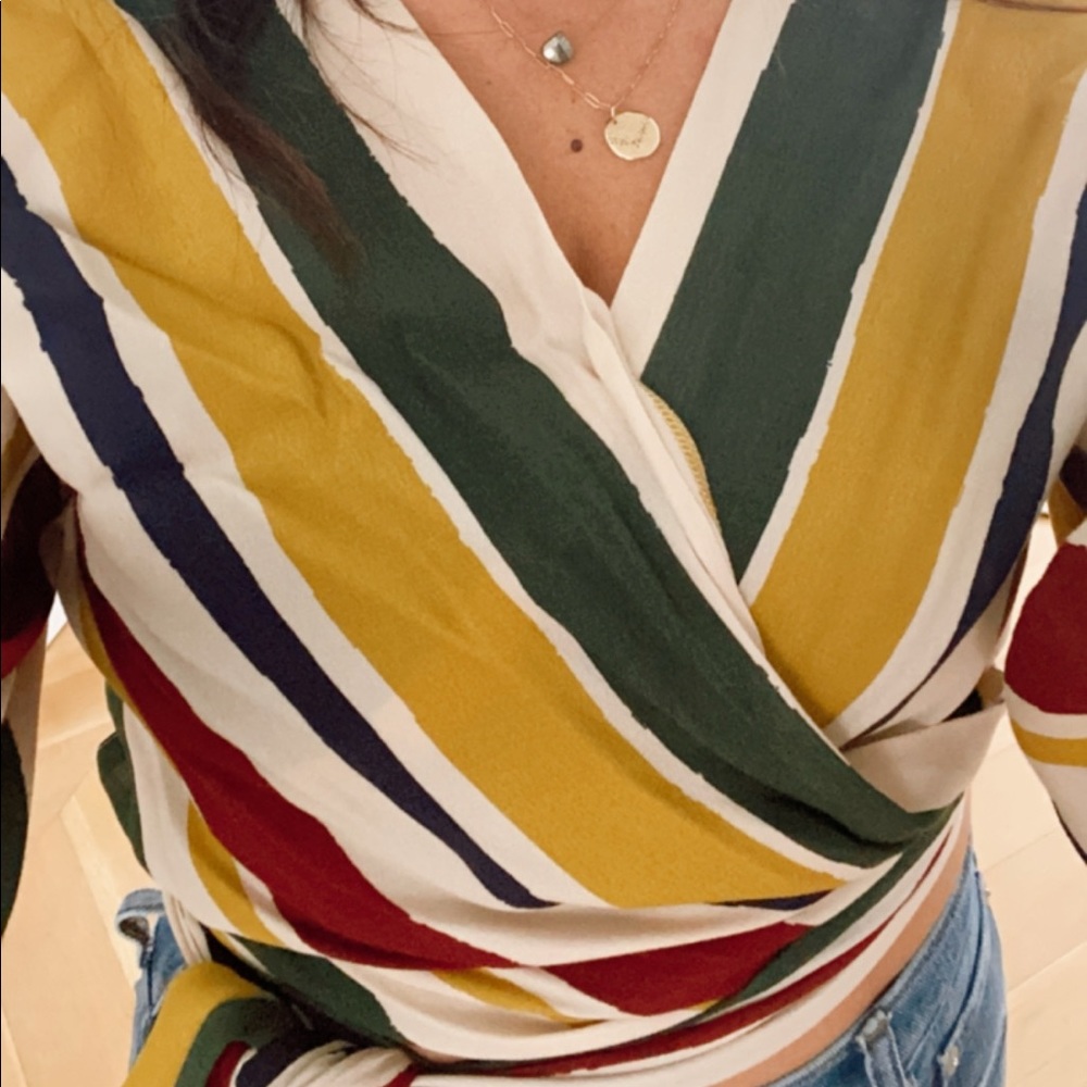 Zara Wrap Top
